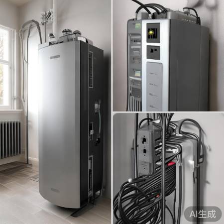 燃气壁挂炉供暖热水,选插排看容