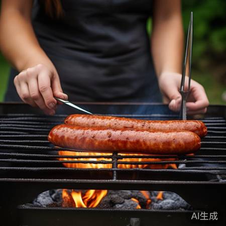 冷藏香肠烤更紧实