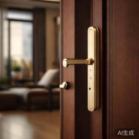 亿米奥指纹锁，简约大气