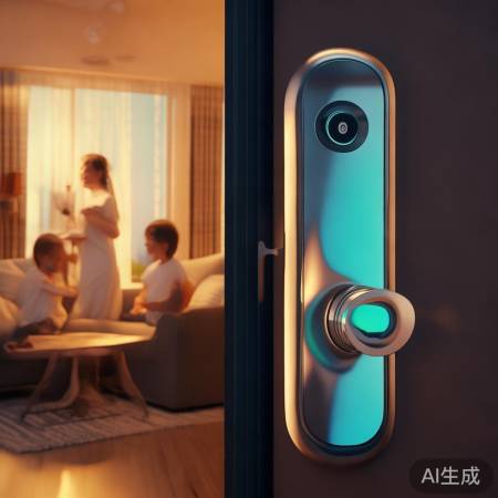 “亿米奥指纹锁答疑，下期见！”