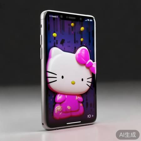 时尚Hello Kitty锁屏