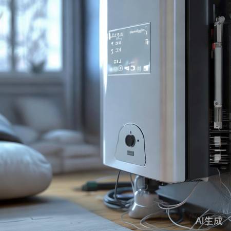 壁挂炉显示故障，检查传感器。