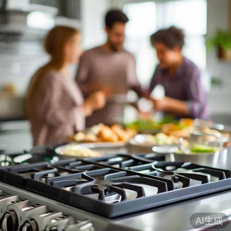 燃气灶清洁保安全舒适