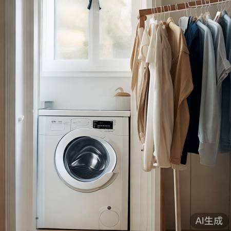 洗衣机近水源，操作空间足