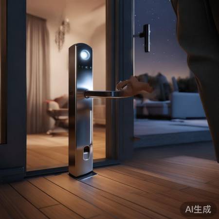 智能锁转盘，科幻般便捷回家