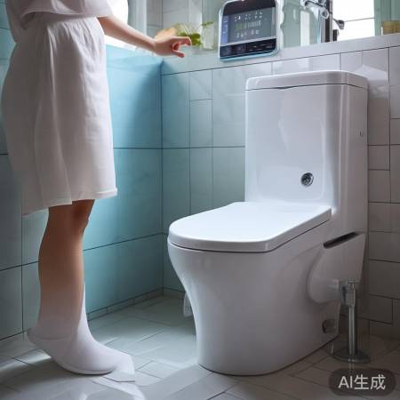 智能马桶操作简单,手机APP控