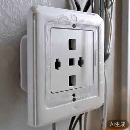 防溅水插座增安全