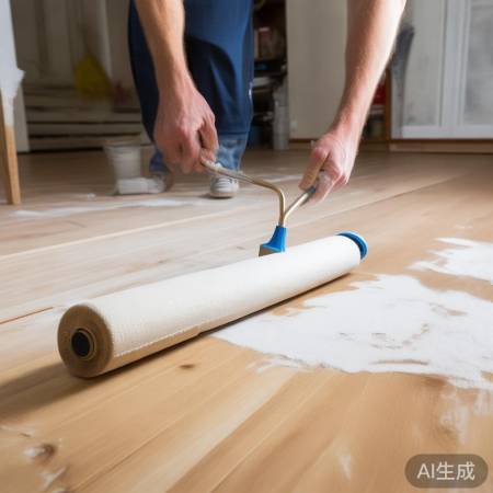 滚筒刷涂，大面积均匀