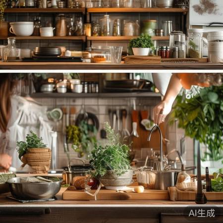 厨房小角落,用心呵护