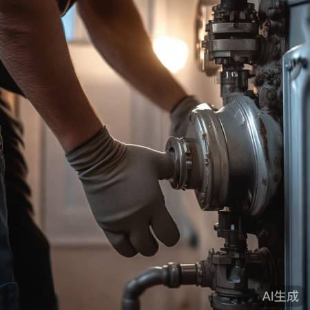 断水关总阀，安全安装记心间。