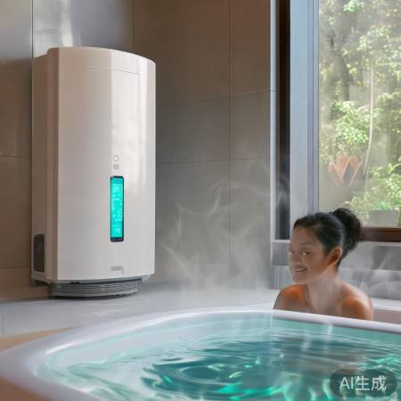空气能热水器,恒温舒适如温泉
