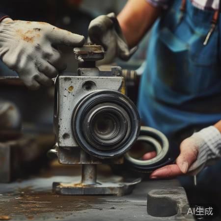 水泵密封圈老化需更换