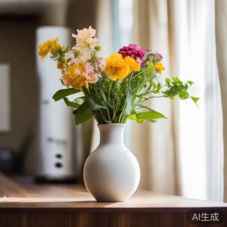 简约花瓶,养花护美