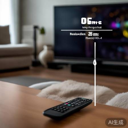 遥控器距电视23米最佳