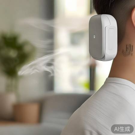 轻便挂脖空调，时尚实用