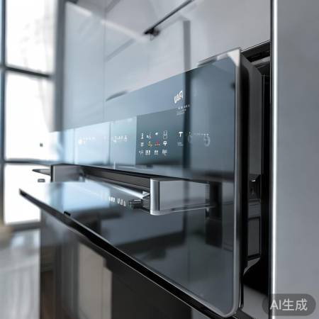 独特玻璃面板，实惠集成灶